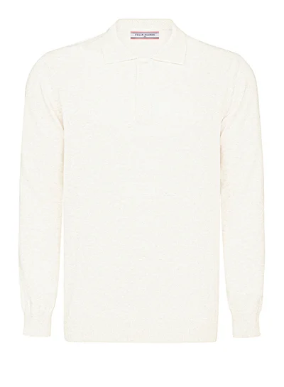 FELIX HARDY Pullover with Polo Collar