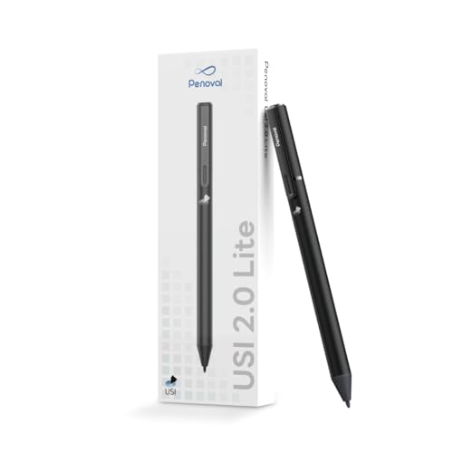 Penoval USI 2.0 Lite Stylus Pen for Some Chromebook Model, 4096 Levels Pressure & Smooth Writing Compatible with Google Pixel Tablet, Amazon Fire Max 11, ASUS Flip CX5/CM3, Lenovo Duet and More - Image 1