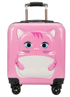 GoldenLike Kids Luggage Children Travel Suitcase 20 Inch Cartoon Rolling Trolley Case with Wheels Children's Carry on Luggage for Boys Girls Travel and School  - Image 1