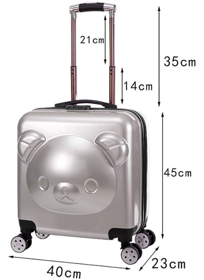 GoldenLike Kids Luggage Children Travel Suitcase 20 Inch Cartoon Rolling Trolley Case with Wheels Children's Carry on Luggage for Boys Girls Travel and School  - Image 4