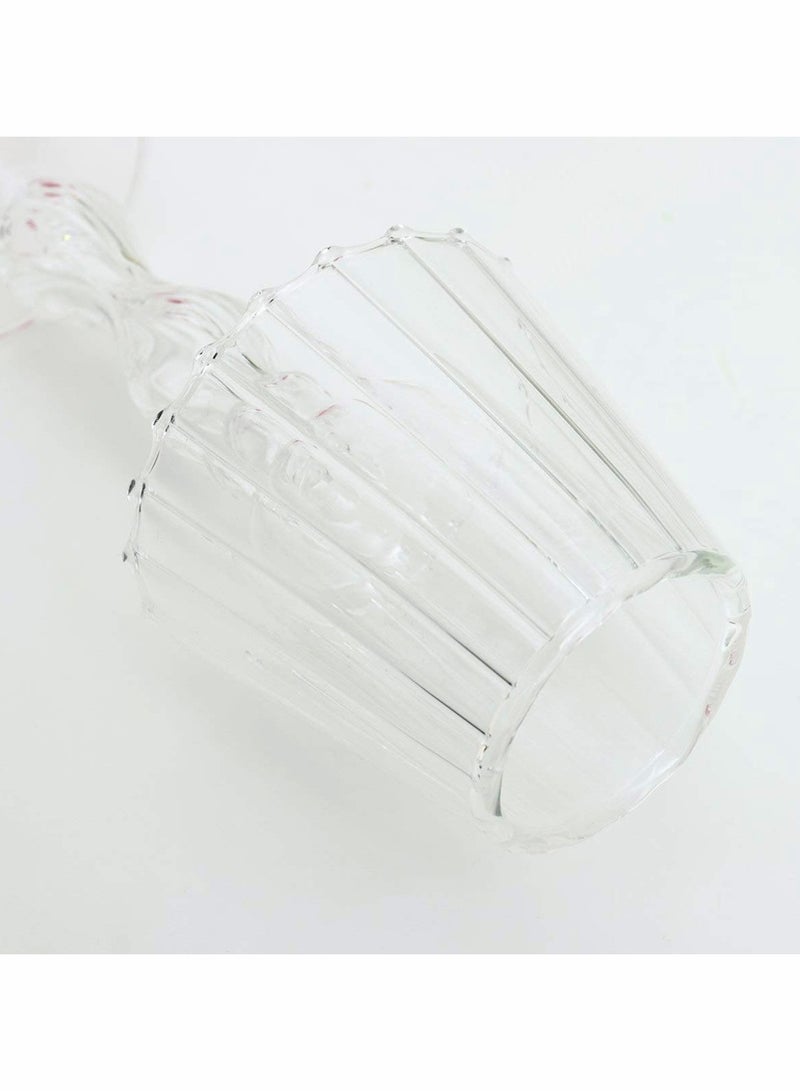 KASTWAVE Glass Tea Light Candle Holder Desk Lamp Shape Candle Holder Table Candle Holder Decoration Twisting Pattern - Image 4