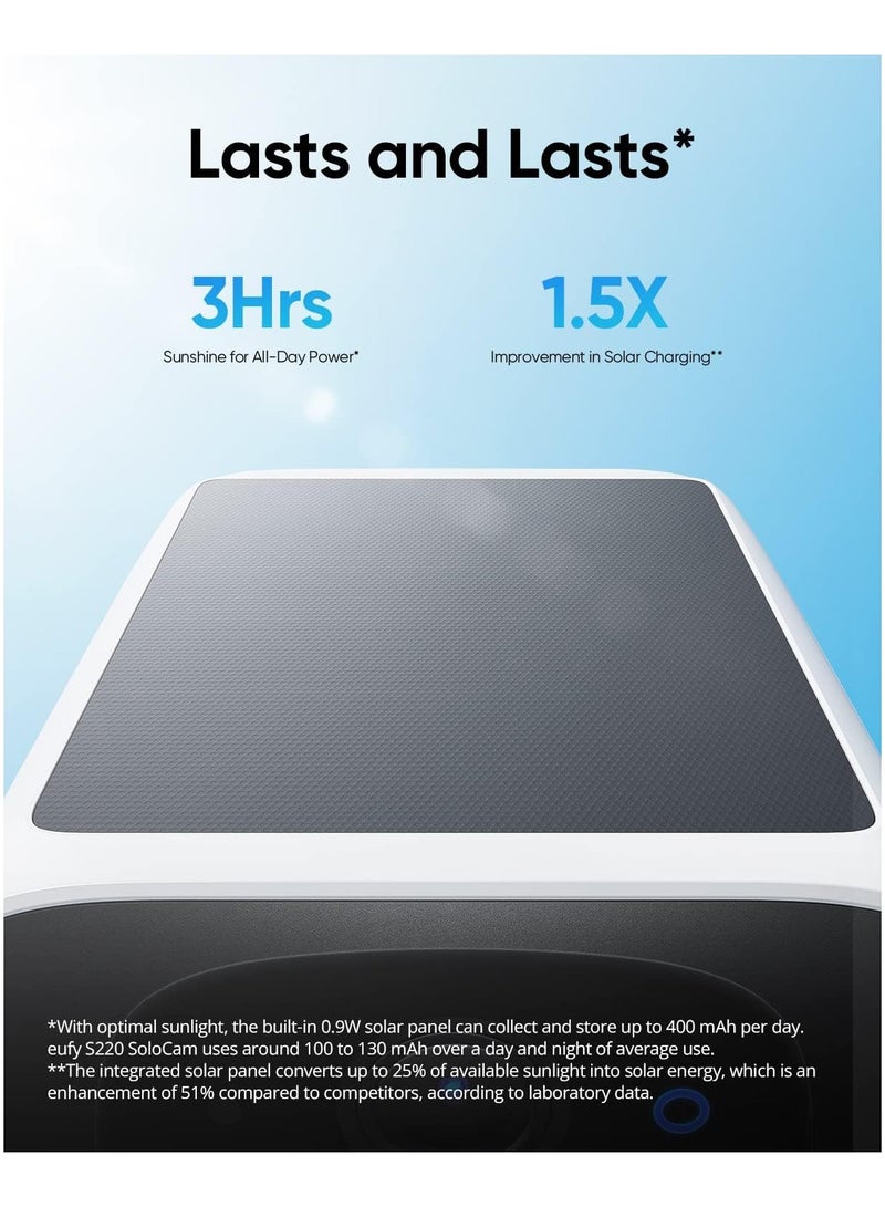 إيوفي كاميرا خارجيه طاقة شمسيه - Image 3