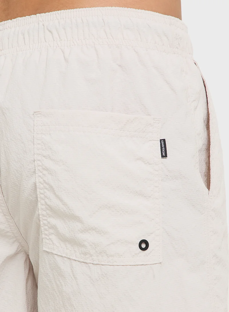 JACK & JONES Jpstkauai Jjwide Swim Jacquard Shorts
