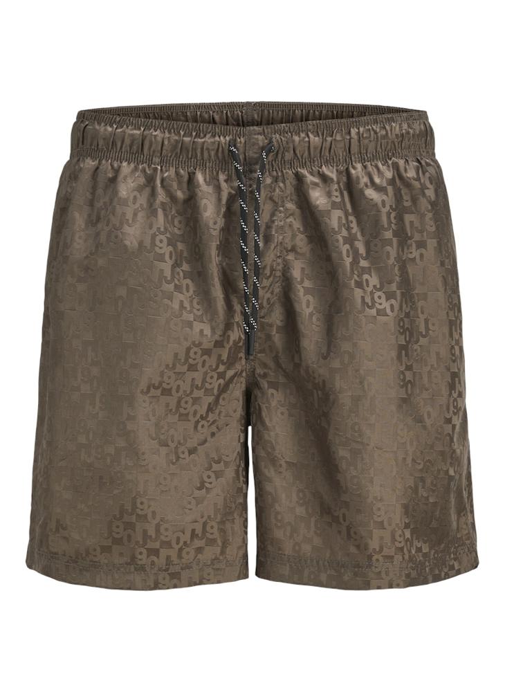 JACK & JONES Jpstkauai Jjwide Swim Jacquard Shorts  - Image 1