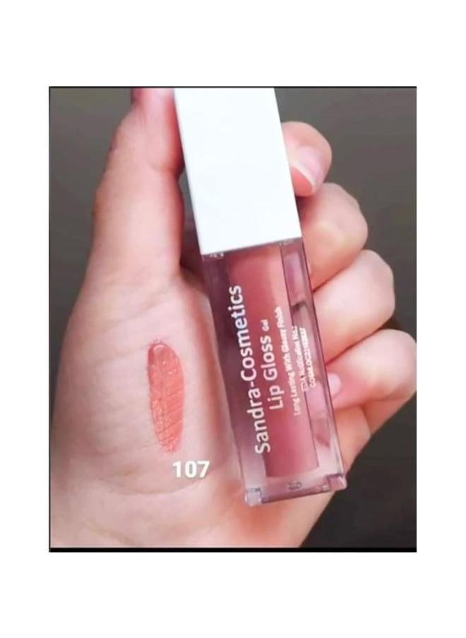 Sandra - Sandra Lip Gloss Gel Long lasting - NO.107 - Image 1