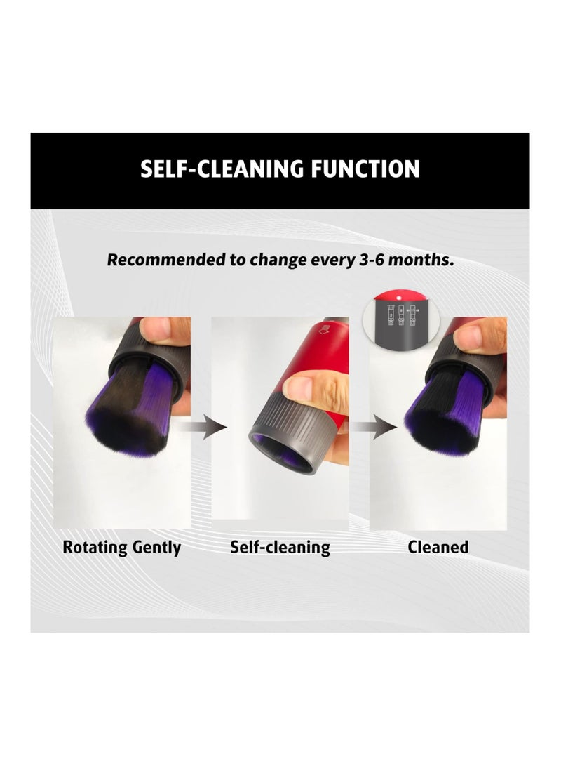 SYOSI Scratch-free Dusting Brush Attachment Replacement, Compatible with Dyson Outsize V7/ V8 Cyclone V10/ V11/ V12 Detect Slim V15 Detect Vacuum Cleaner Attachment - Image 4