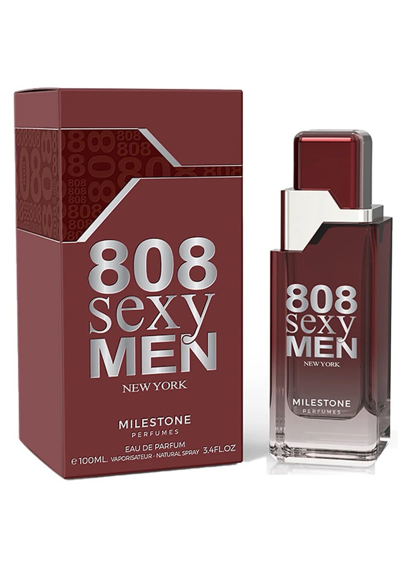 808 Sexy Men New York Eau De Parfum For Men - 100 ML