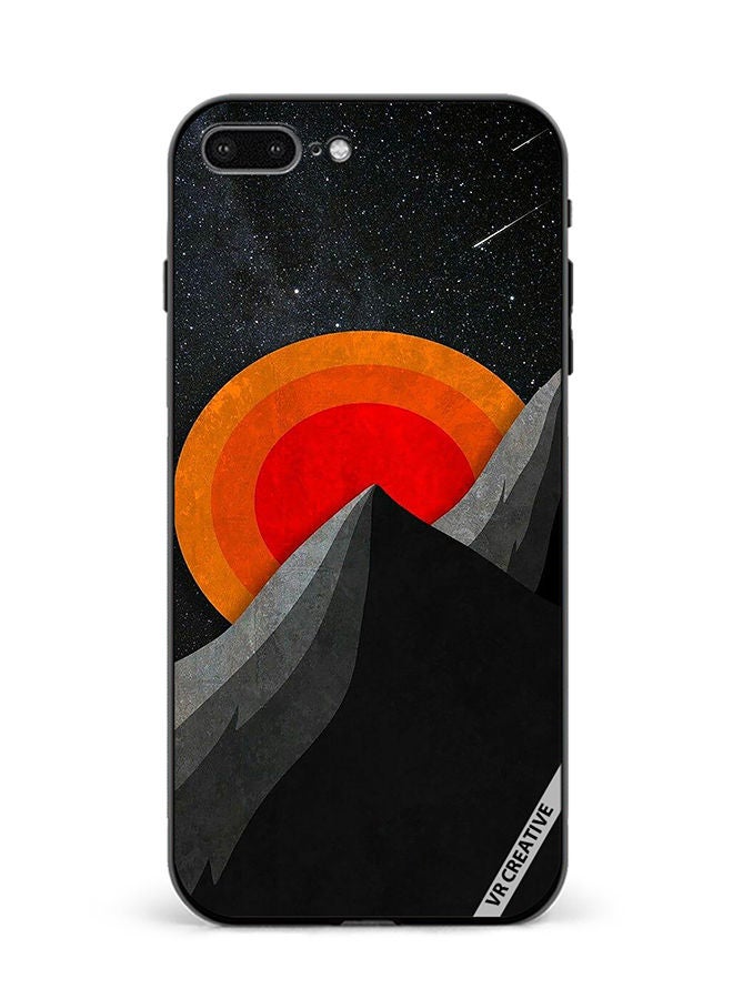 VR CREATIVE Protective Case Cover For Apple iPhone 7 Plus/8 Plus Moon And Pyramid Design   Multicolour - Image 1