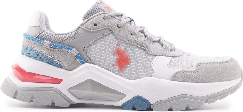 U.S. Polo Assn. Base. Polo Assn. Vincent 4fx Gray Men's Sneaker  - Image 1