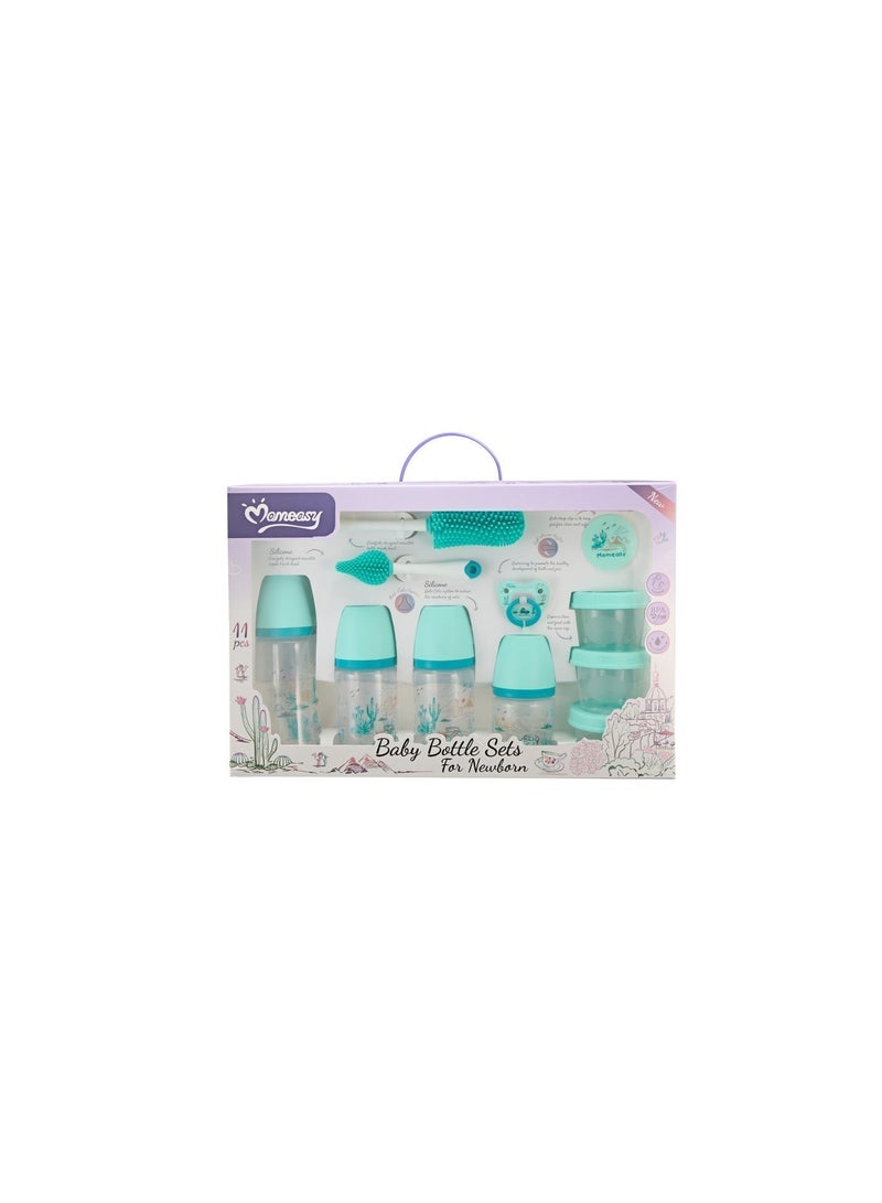 Momeasy 11-Piece Baby Bottle Gift Set for Newborn - Image 5