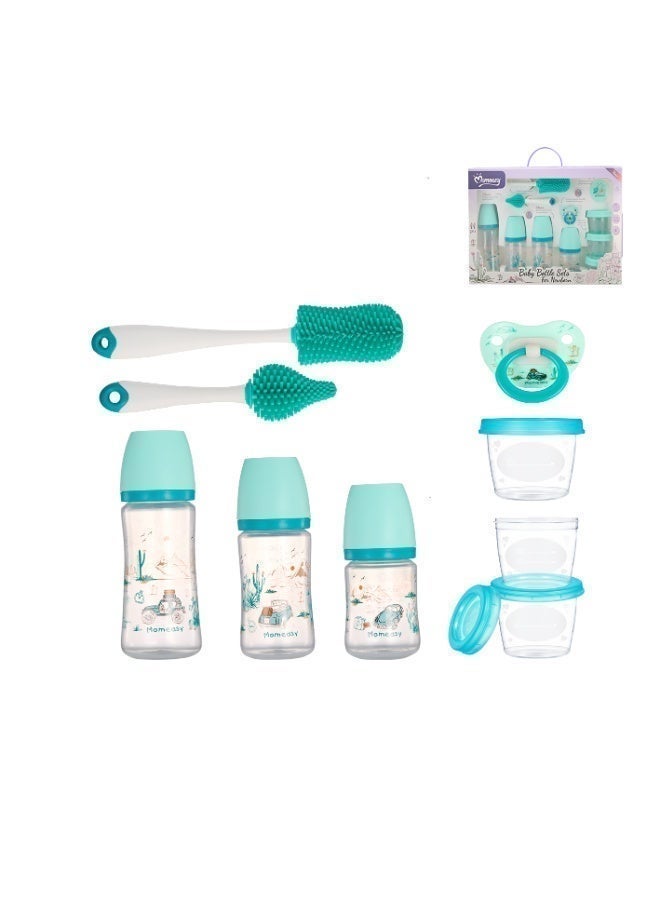 Momeasy 11-Piece Baby Bottle Gift Set for Newborn - Image 1