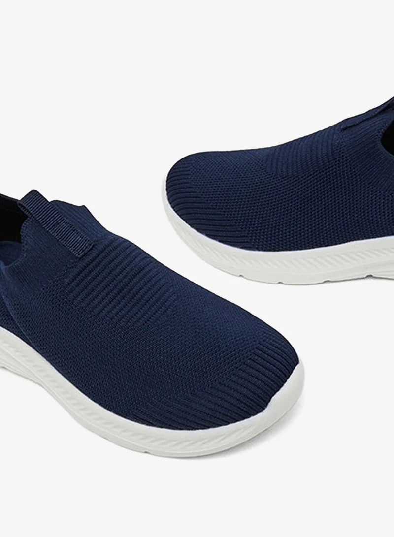 R&B Knitted Slip-On Shoes