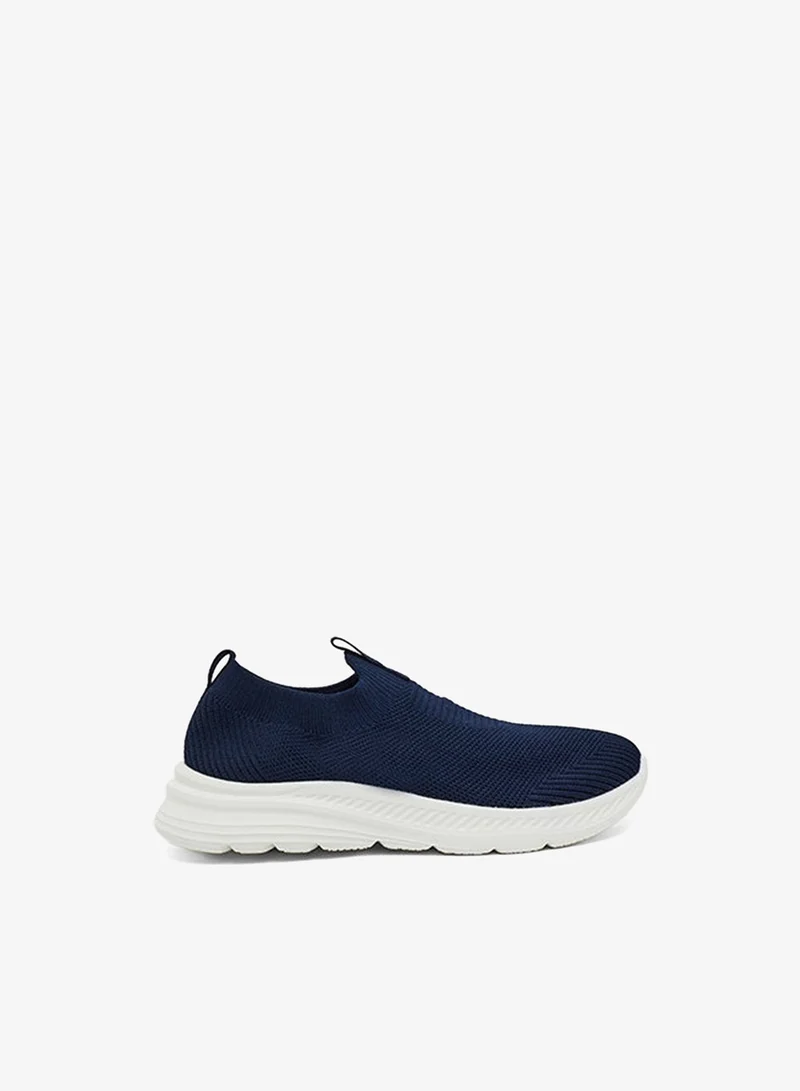 R&B Knitted Slip-On Shoes
