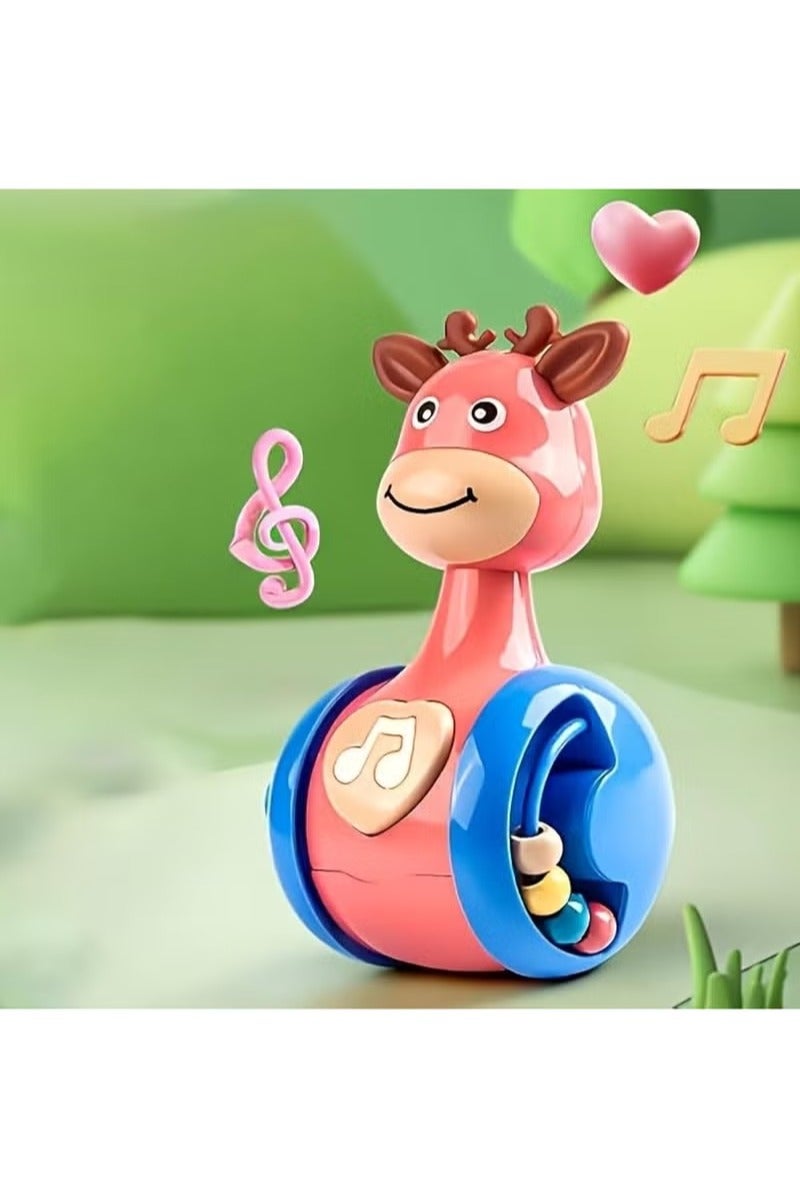 Baby Toys for 3-12 Months Baby Comfort Early Education Puzzle, Color & Sensory Learning to Climb Guide Artifact 0-5 Years Old Children's Toys, Baby Toddler Toys Perfect Gift for Boys Girls (New Version Pink - Image 3