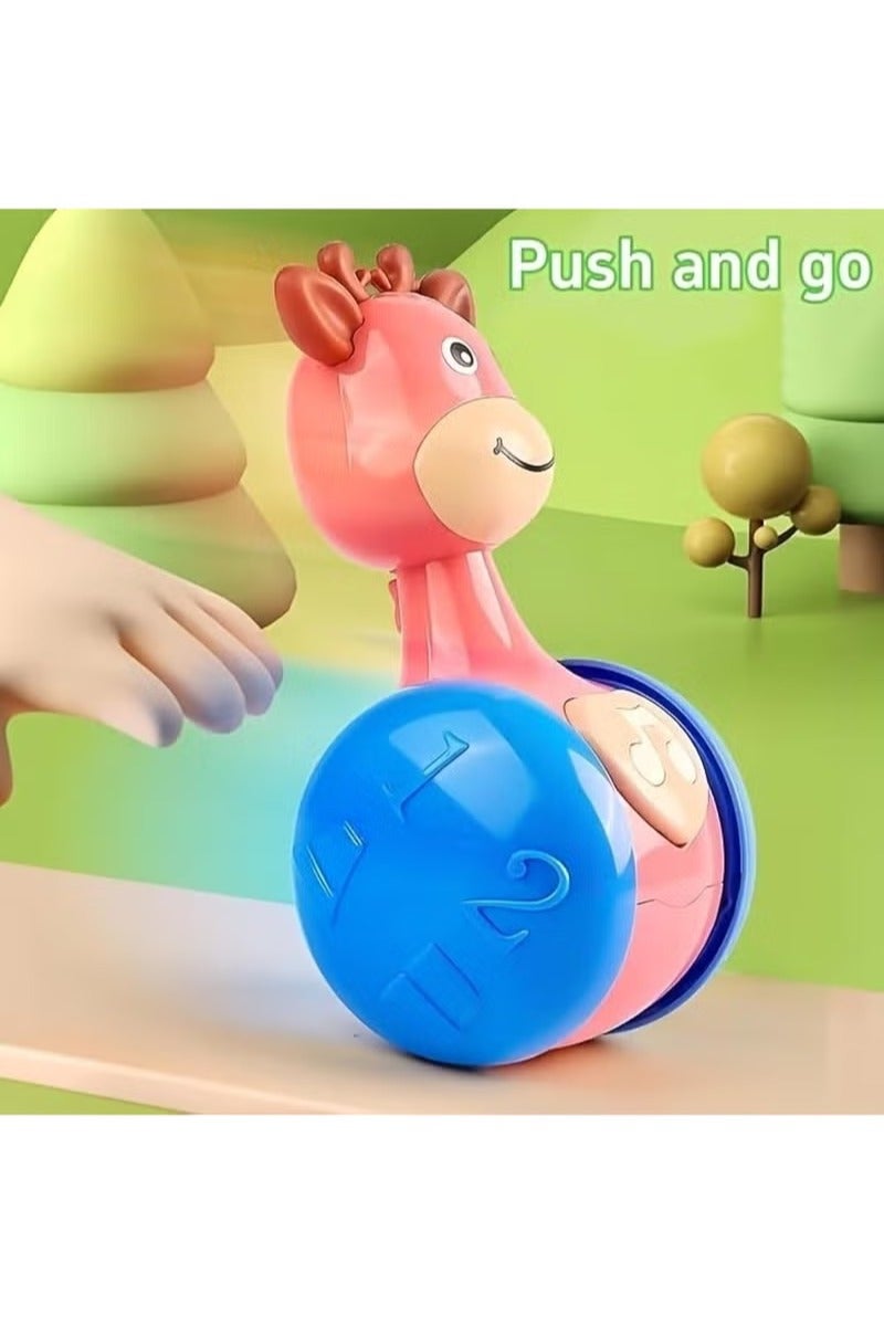 Baby Toys for 3-12 Months Baby Comfort Early Education Puzzle, Color & Sensory Learning to Climb Guide Artifact 0-5 Years Old Children's Toys, Baby Toddler Toys Perfect Gift for Boys Girls (New Version Pink - Image 4