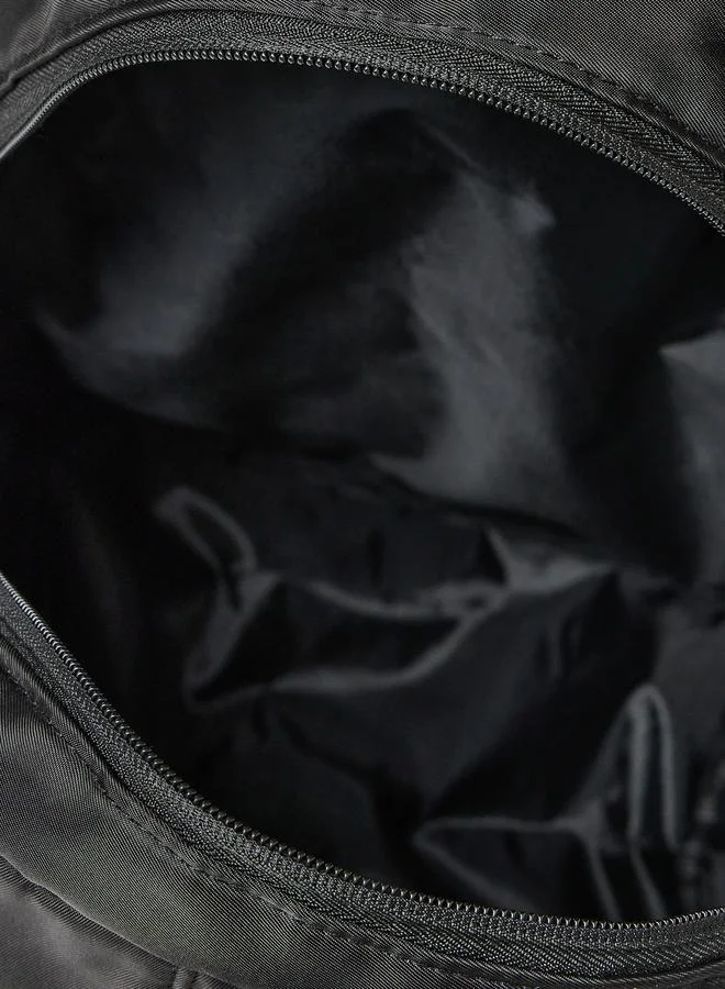 Styli Mesh Pocket Backpack with Buckle Detail