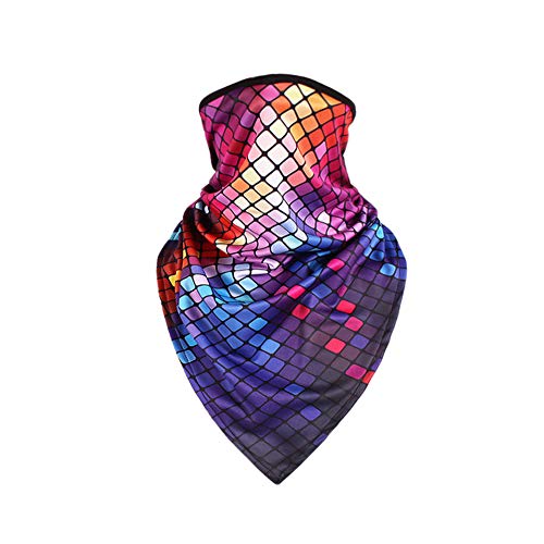 TClian Women UPF 50+ Face Mask Sun Protection Fashion Colorful Neck Gaiter Scarf (FCM-04) - Image 1