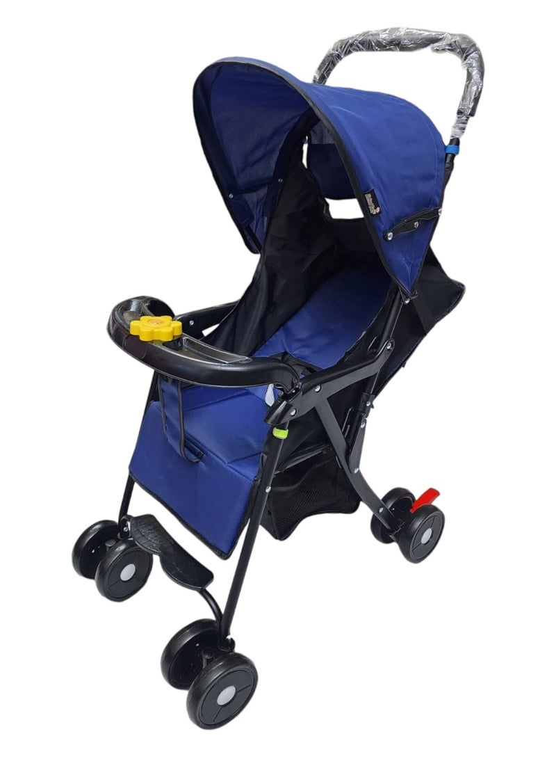 BABYCARA Lightweight Stroller with Adjustable Seat and Convenient Storage Basket - Image 1