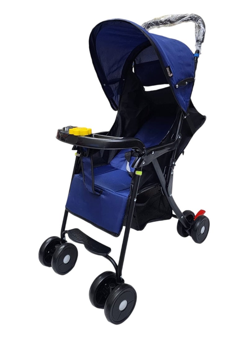 BABYCARA Lightweight Stroller with Adjustable Seat and Convenient Storage Basket - Image 2