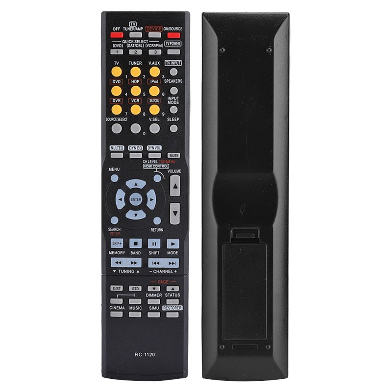 Replacement Power Amplifier Remote Control For AVR-590 DHT590BA AVR-1610 - Image 1