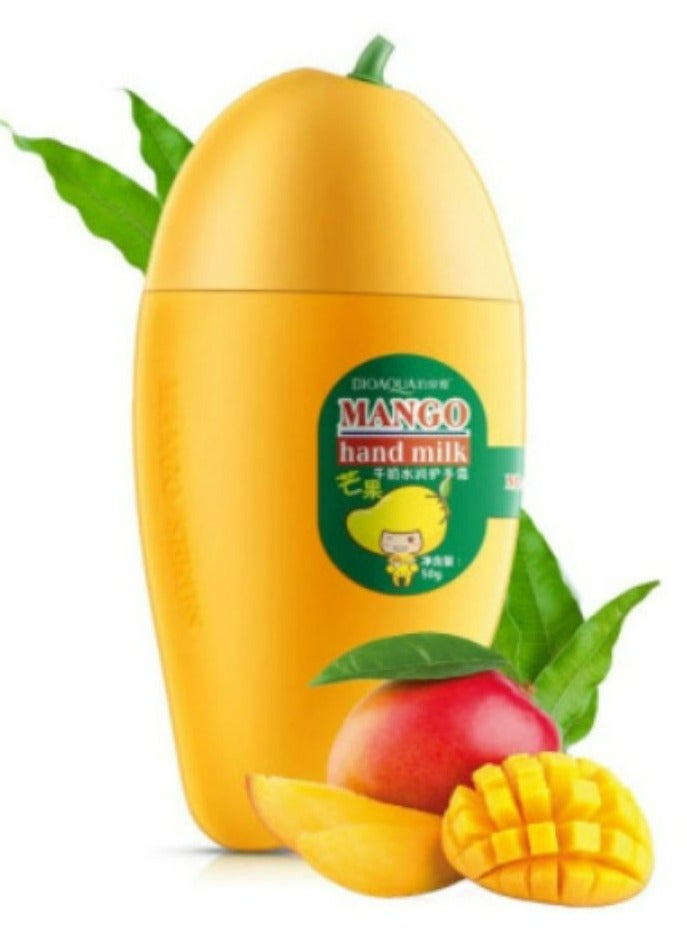 بيو أكوا كريم اليد بحليب المانجو للعناية بالبشرة كريم مرطب ومغذي وناعم لليدين 40 مل - Image 1