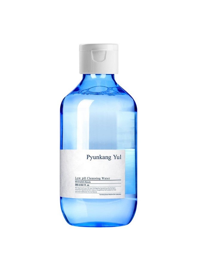 غسول تنظيف الوجه منخفض الحموضة من Pky (نوع مائي) مزيل المكياج منظف الوجه مع بندق الساحرة وحمض ألفا هيدروكسي - سيكا، مستخلص شجرة الشاي مكونات طبيعية منظف مهدئ ماء ميسيلار سيراميد 9.8 أونصة سائلة - Image 1