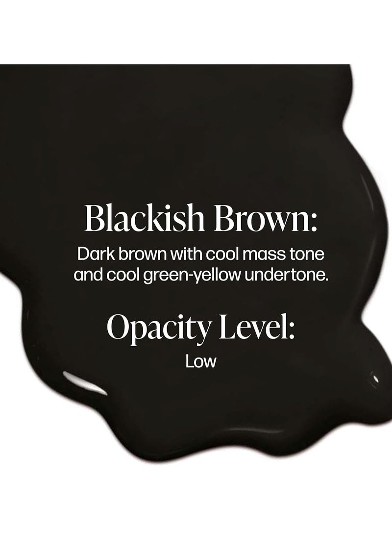 Perma Blend Perma Blend - Blackish Brown Tattoo Ink - Microblading Supplies for Eyebrow Tattoo or Eyeliner Permanent Makeup - Professional Tattoo Ink in Dark Blackish Brown - High Opacity - Vegan (0.5 oz)  - Image 4