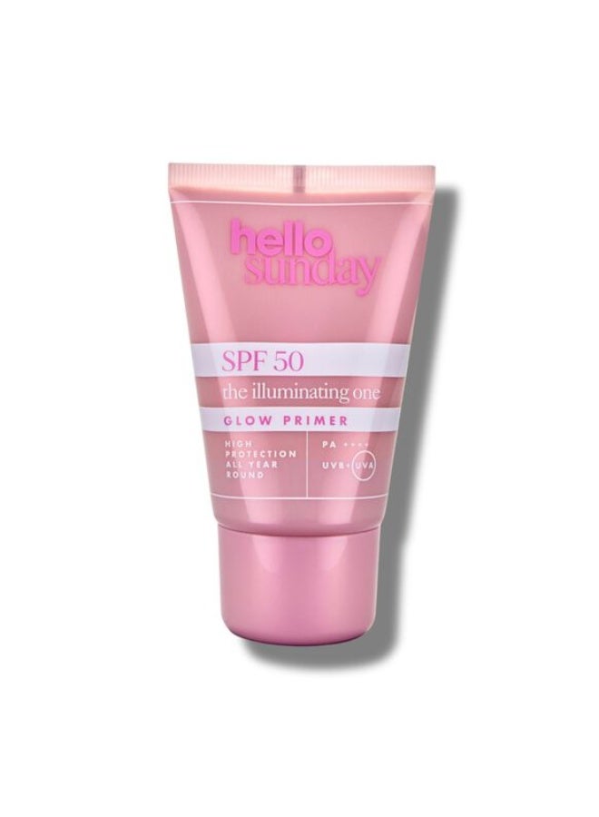 Hello Sunday The Illuminating One Glow Primer SPF50 50ml - Image 1