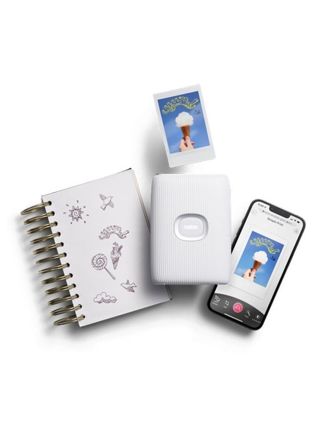 Generic FUJIFILM Instax Mini Link 2 Instant Smartphone Printer White  - Image 4
