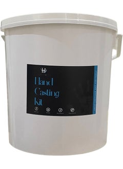 Plaster Hand Casting Kit for Souvenir Size XL Suitable for 5 to 8 Adult Hands