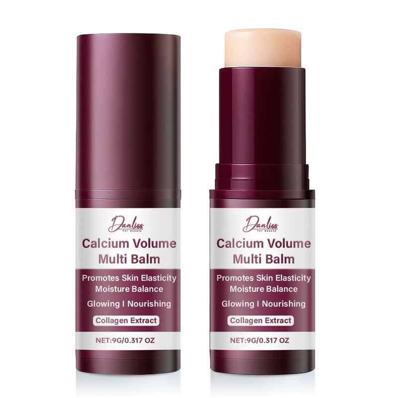 Danliss Calcium Volume Multi Balm 9g - Promotes Skin Elasticity, Moisture Balance, Glowing | Nourishing, Collagen  Extract - Image 5