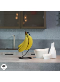 sulfar MS Banana Stand for Dining Table Light Weight & Sturdy (1 Pack) Black  - Image 5