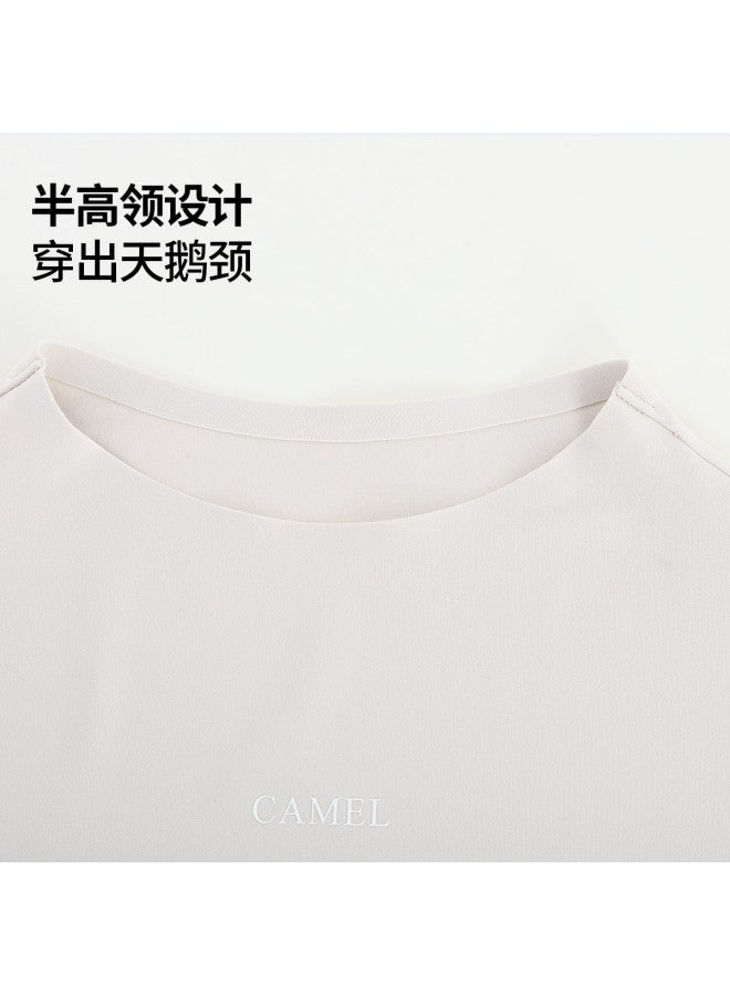 camel Sports T-shirt 2026 Spring/summer Sun Protection Clothing Slimming Short Sleeve T-shirt Women's Quick-dry T - Image 3