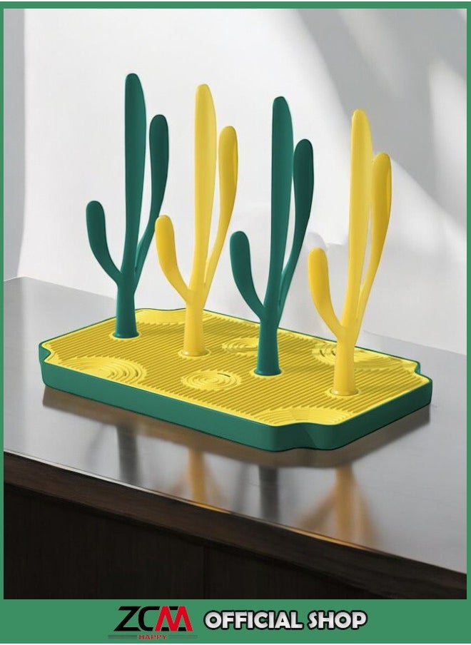 ZCM-HAPPY - Baby Bottle Drying Rack With High-quality PP Material, Non-toxic, and BPA-free - Image 1