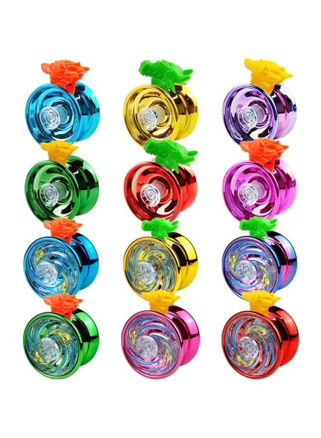 HBB00044 SX-MG055-R ]-Color: Red-alloy Yo-yo (beast Head Ring + Color Rope) 65g - Image 3