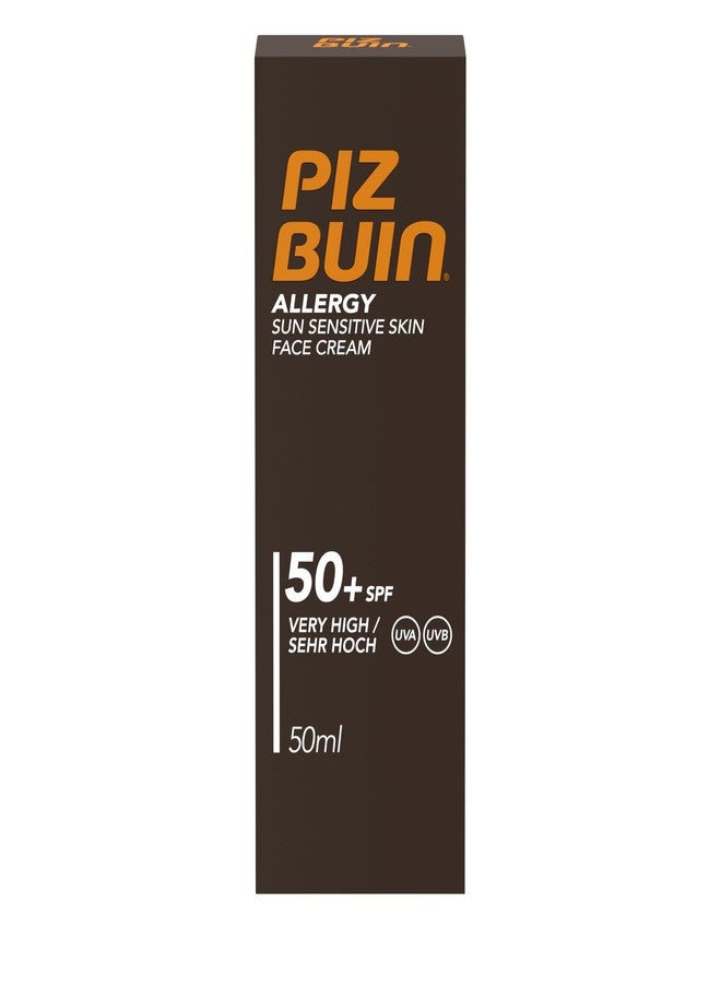 Piz Buin Allergy by Piz Buin Face Cream SPF50+ 50ml - Image 1