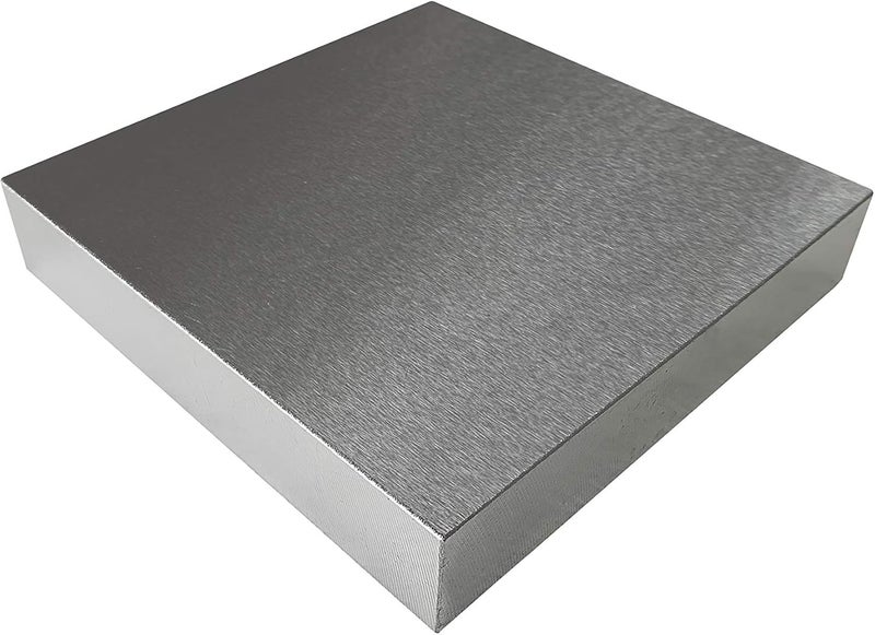 HimaPro Steel Bench Block 4"x4" Flat Anvil Jewelers Tool Metal Bench Block for Jewelry & Stamping (4''x4''x3/4'') - Image 1