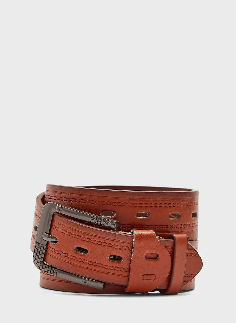 Seventy Five Artificial Leather Casual Belt