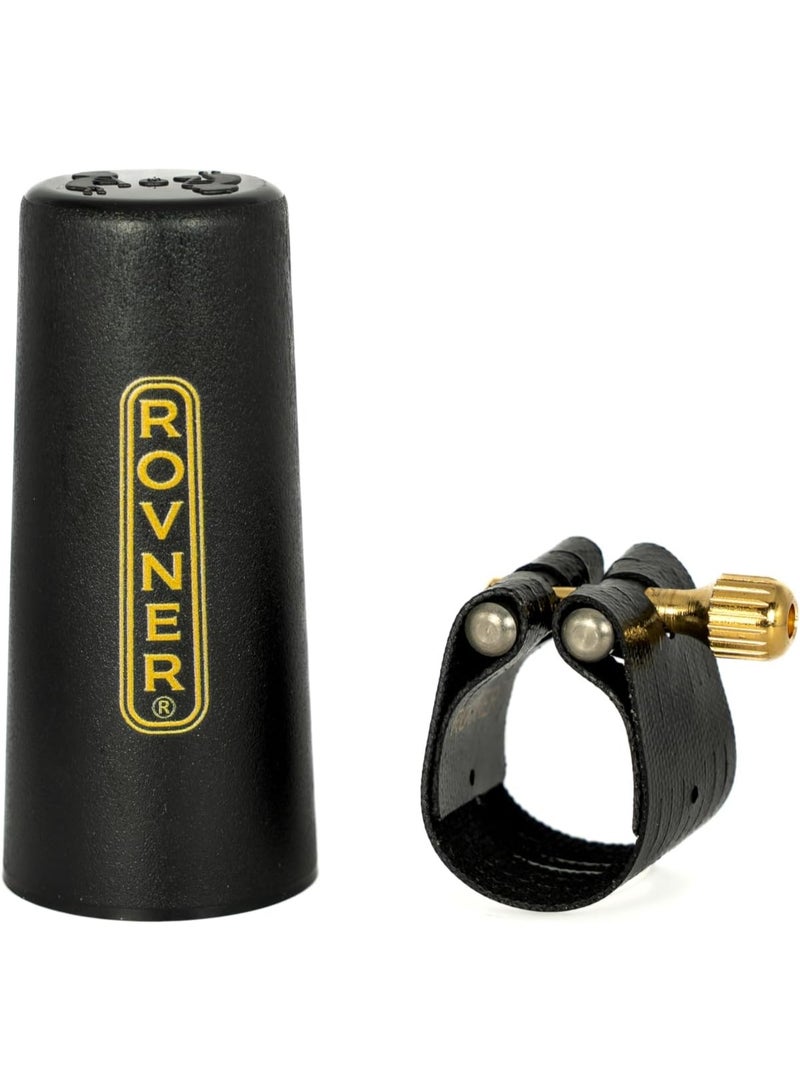 Rovner Rovner Ligature & Plastic Cap for Baritone Saxophone - Dark Ligature for Metal Mouthpiece (3MVL) - Image 3
