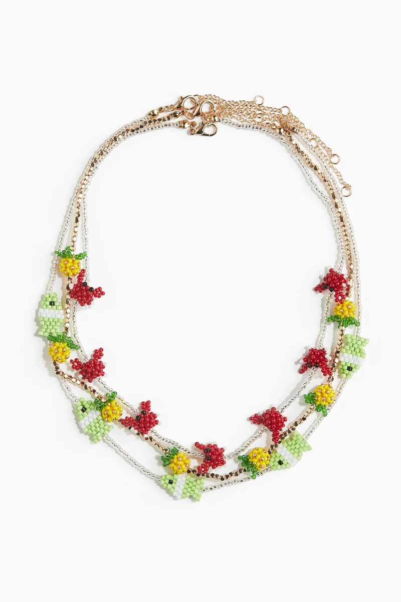 H&M 3-pack beaded necklaces