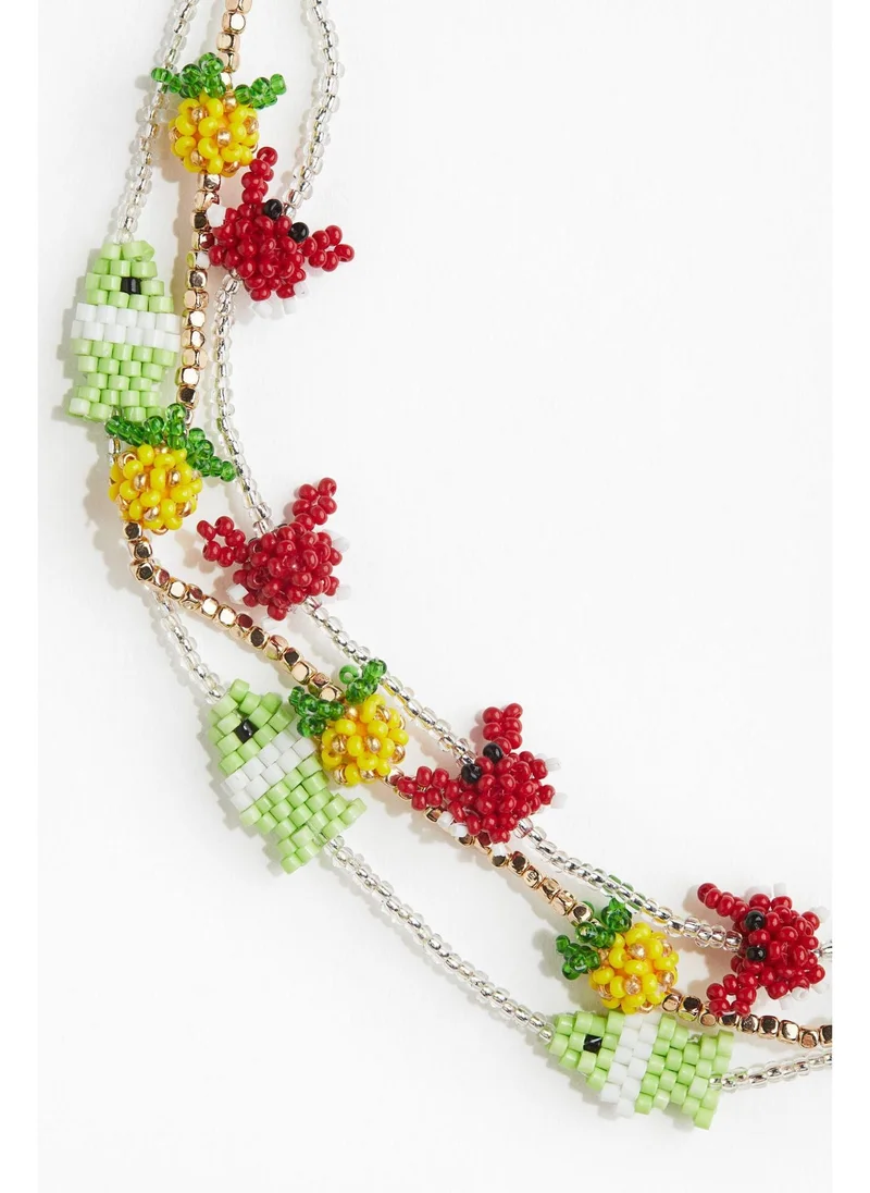 H&M 3-pack beaded necklaces