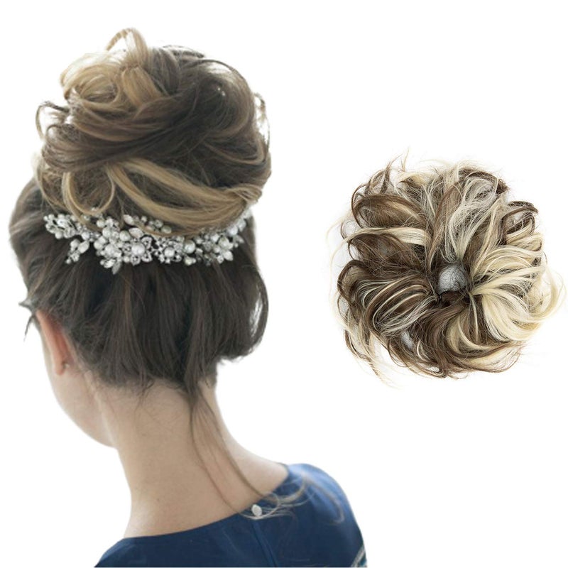 FUT Scrunchy Scrunchie Updo Hairpiece Messy Hair Bun Extensions Chignons Hair Piece