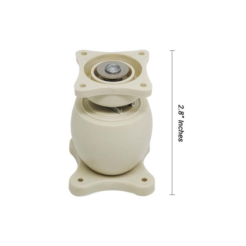 Volo VOLO Plastic Door HolderDoor Catcher Magnet Door Set with Screw Off White Pack of 10  - Image 3