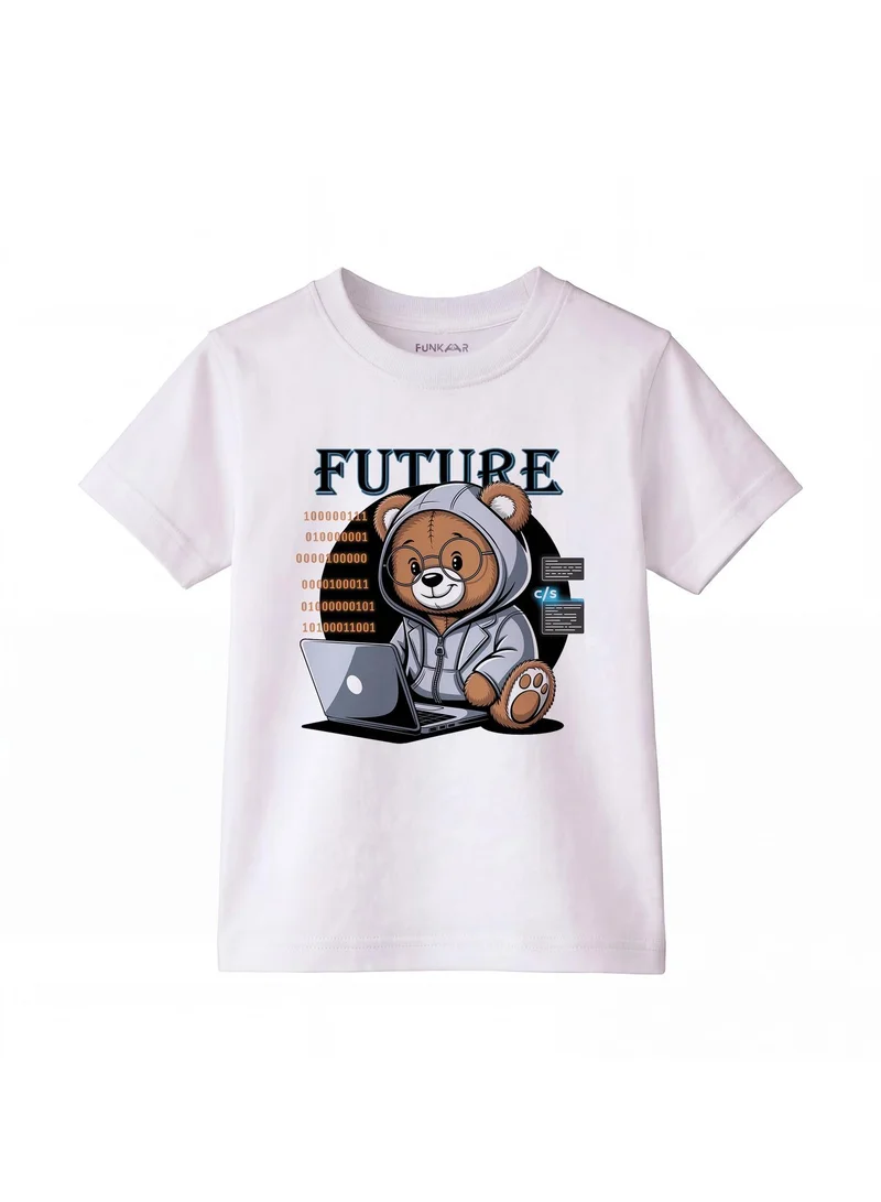 Funkaar Funkaar Kids' Aspiring Programmer Cotton T-Shirt