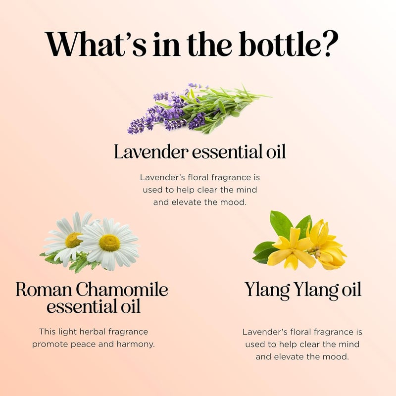 Relaxing Essential Oil Blend for Diffuser - Aromatherapy Blend of Essential Oils for Diffusers for Home and Travel Stress Support with Lavender Geranium Roman Chamomile and Ylang Ylang Diffuser Oils - Image 5