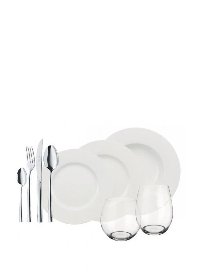 Villeroy & Boch 36-Piece Wonderful World White Dinner Sets