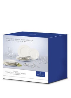 Villeroy & Boch 36-Piece Wonderful World White Dinner Sets  - Image 2