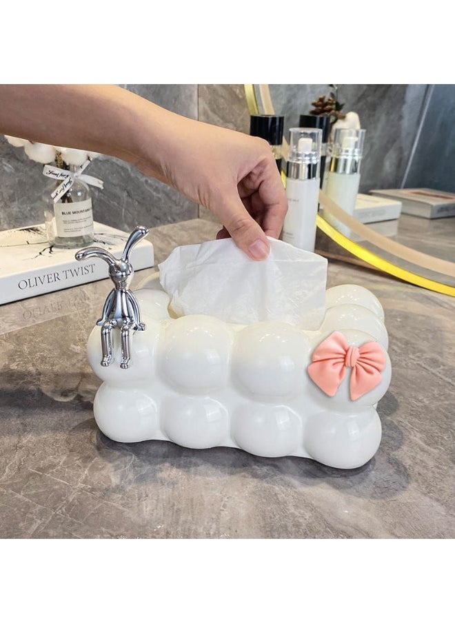 Acrylic Bubbles Tissue Box