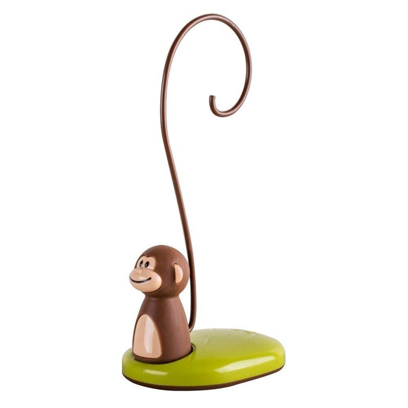 Joie Monkey Banana Tree Holder, Countertop Fruit Hanger with Secure Hook, Bananas Ripen Evenly and Last Longer, Cute Kitchen Gadget - Image 4