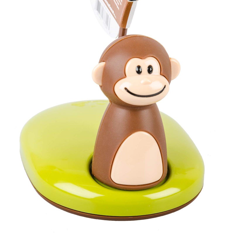 Joie Monkey Banana Tree Holder, Countertop Fruit Hanger with Secure Hook, Bananas Ripen Evenly and Last Longer, Cute Kitchen Gadget - Image 3